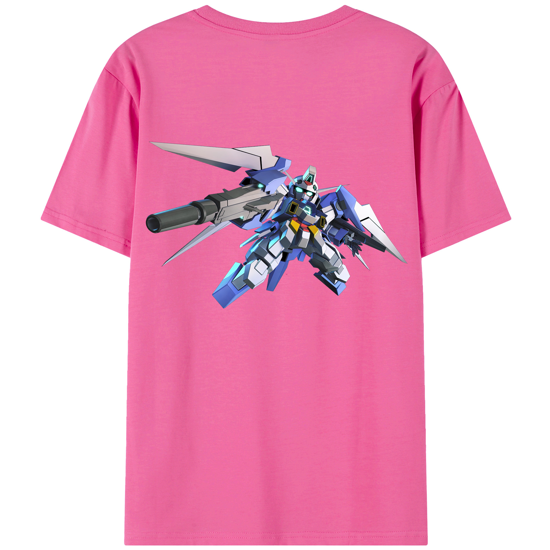 （画像用） 機動戦士ガンダム Mobile Suit Gundam レディース半袖Tシャツ(バックプリント)